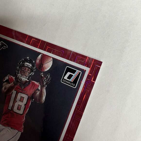 2018 Panini Donruss The Elite Series Rookies Calvin Ridley ESR-11 RC Falcons TN - Picture 3 of 6